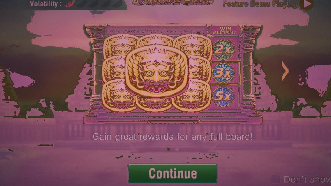 Fortune Gems · Giao diện ứng dụng MEGA